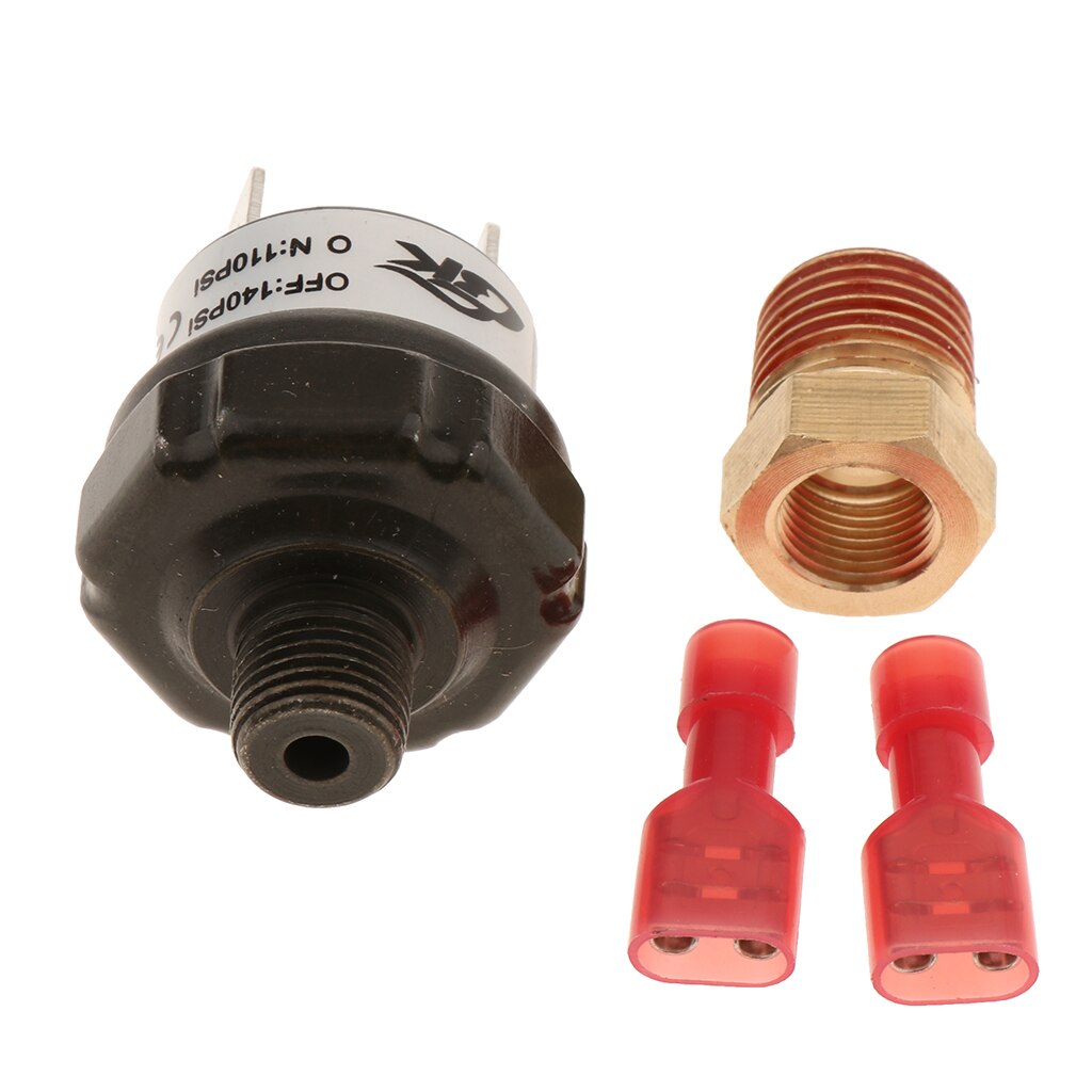 Heavy Duty 150/180 PSI Pressure Control Switch Valve for 12V Air Compressor