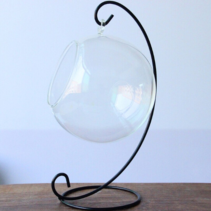 1 stücke Hängen Halterung Ständer Hochzeit Kerzenhalter Kerzenhalter Glas Ball Verwirrt Puppe