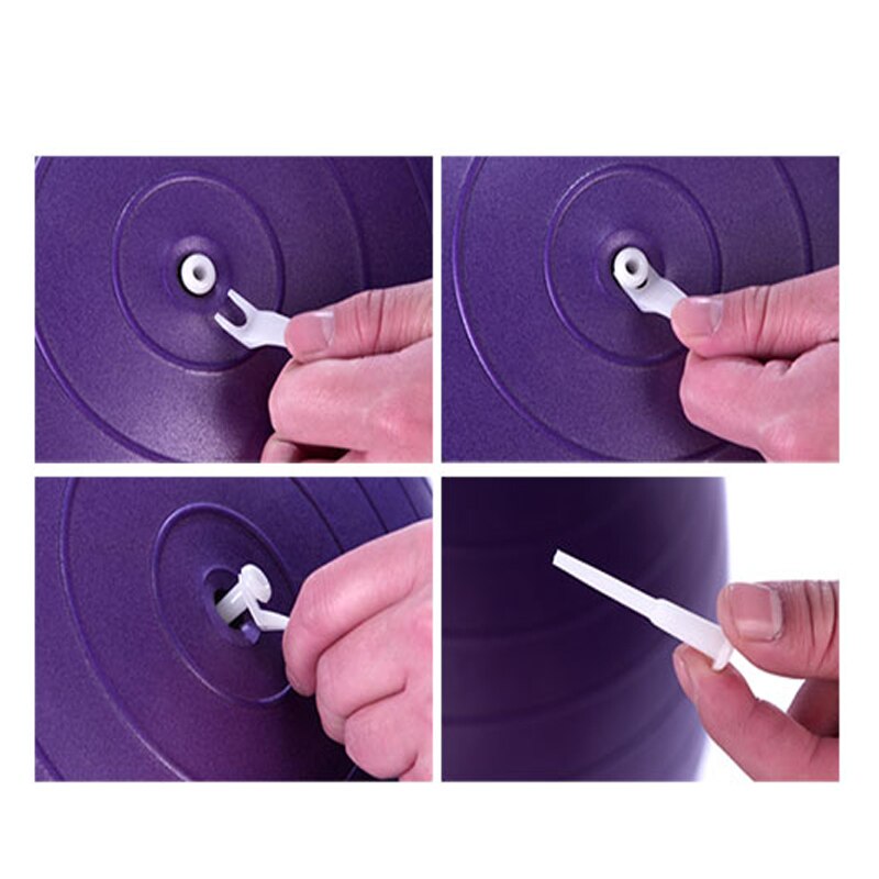 Fitness Ball - 55cm 65cm 75cm - Smooth Surface - Gym Balance Exercise Workout