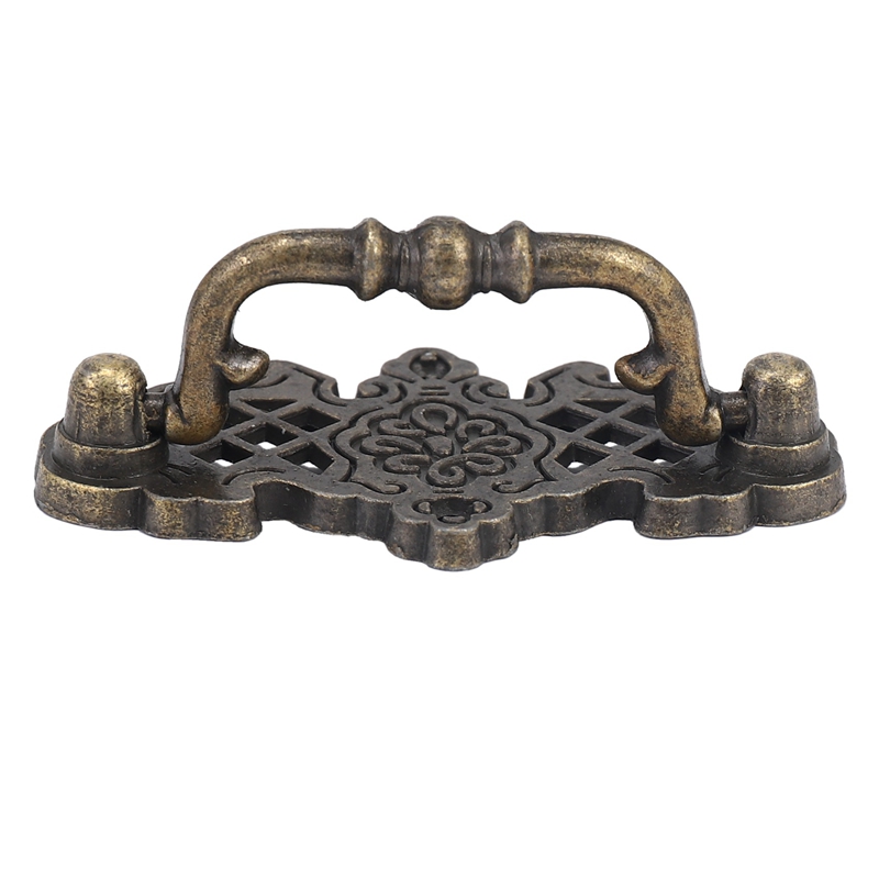 10 Pack Vintage Kitchen Cabinet Pull Furniture Pull Drawer Handles Bedroom Dresser Knobs Antique Bronze