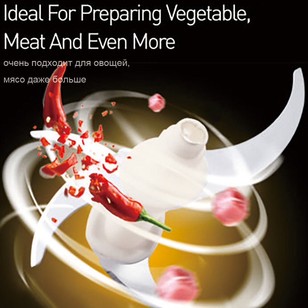 250W Multi Function Food Processor Electric Food Chopper Spiral Meat Fruit Shredder Slicer For Kitchen 220V Sonifer