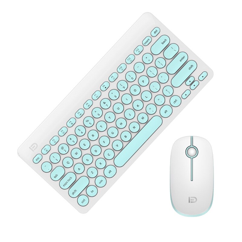 Mini Wireless Keyboard and Mouse Set for Notebook Laptops Tablets Phone Home Office Laptop Accessories
