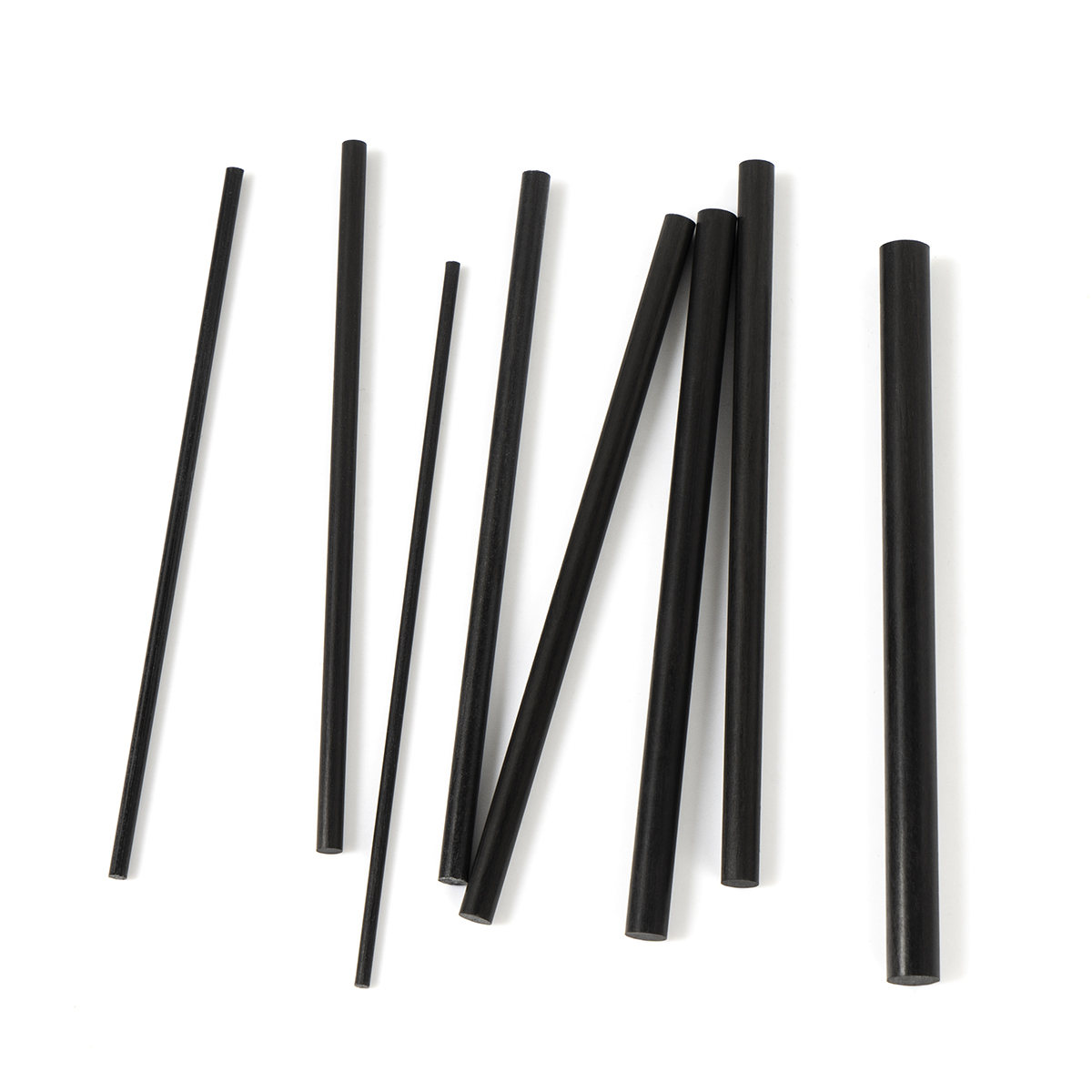 Reparasjonssett for fiskestang, karbonfiberpinner med høy styrke, for reparasjon av ødelagte fiskestang