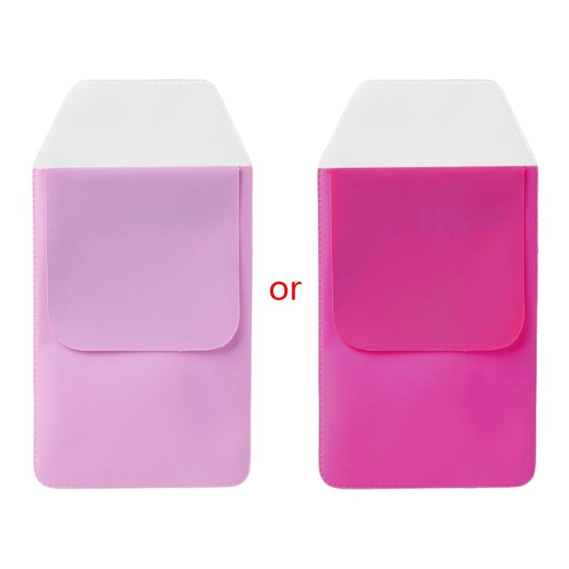 M17F 5Pcs/Bag PVC Pen Bags Pencil Case Pocket Protector Office Hospital Doctor nurse Supply