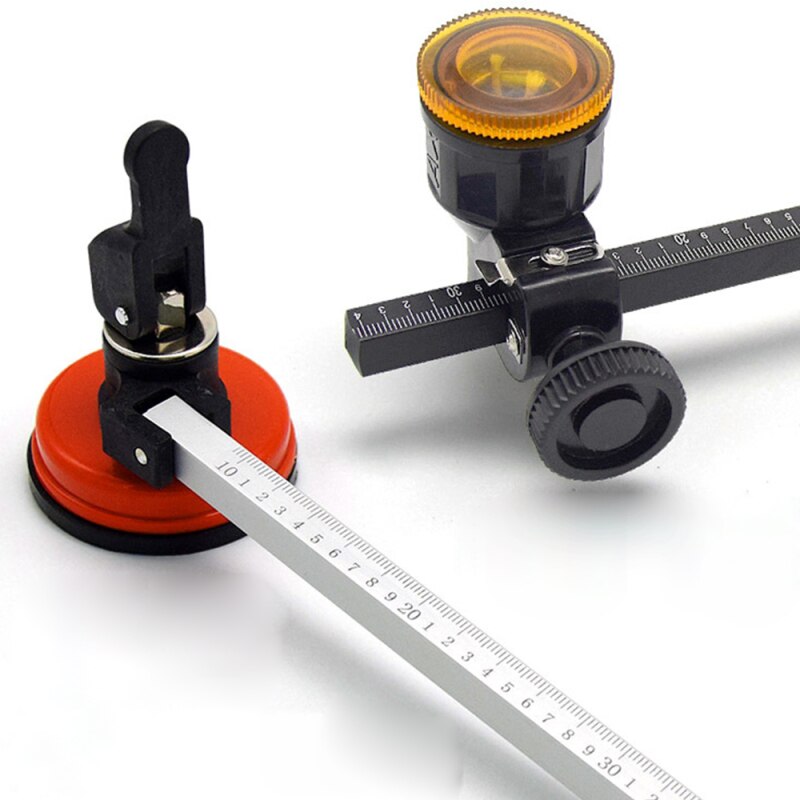 60Cm/23.6 Inch Cirkel Glassnijder Tool Heavy Duty Circulaire Glassnijder Kompassen Type Industriële Grade Glas Cirkel snijden