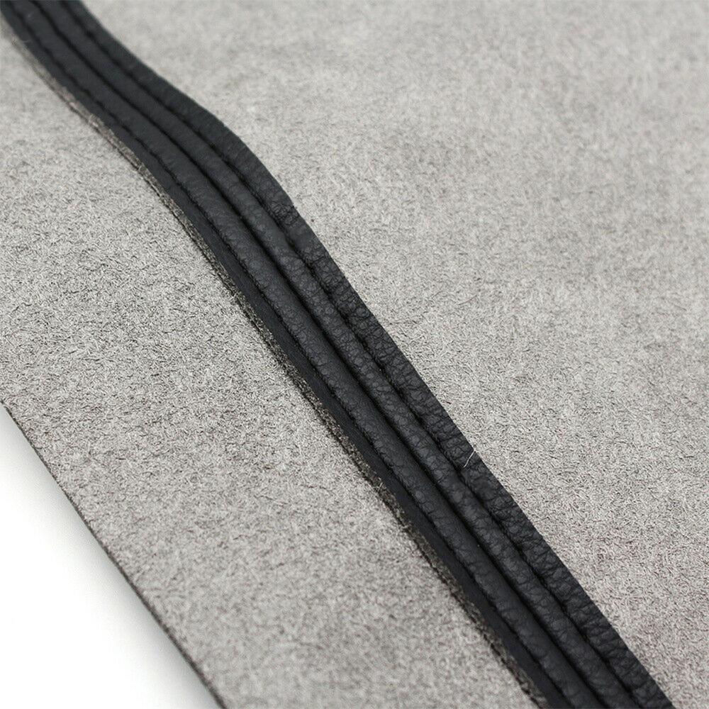 EIDRAN-apoyabrazos de puerta de cuero de microfibra, insertos de cubierta de repuesto para Ford Mondeo 2007
