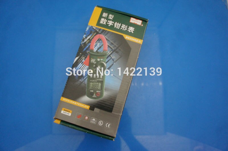 MS2108A 4000 Counts AC DC Current Voltage Digital Clamp Meter