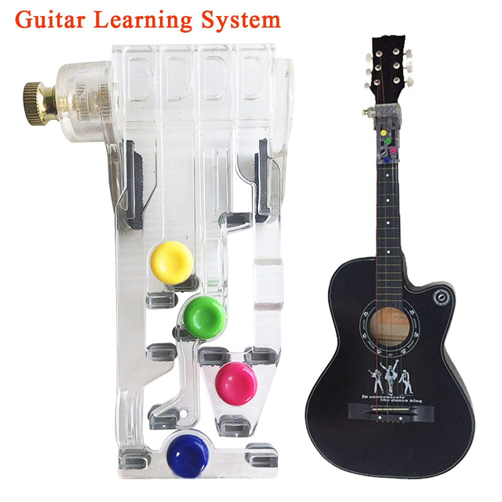 Portable Tuner Tool Teaching Aids Guitar Learning System Classical ABS Practical Practice Training Lightweight