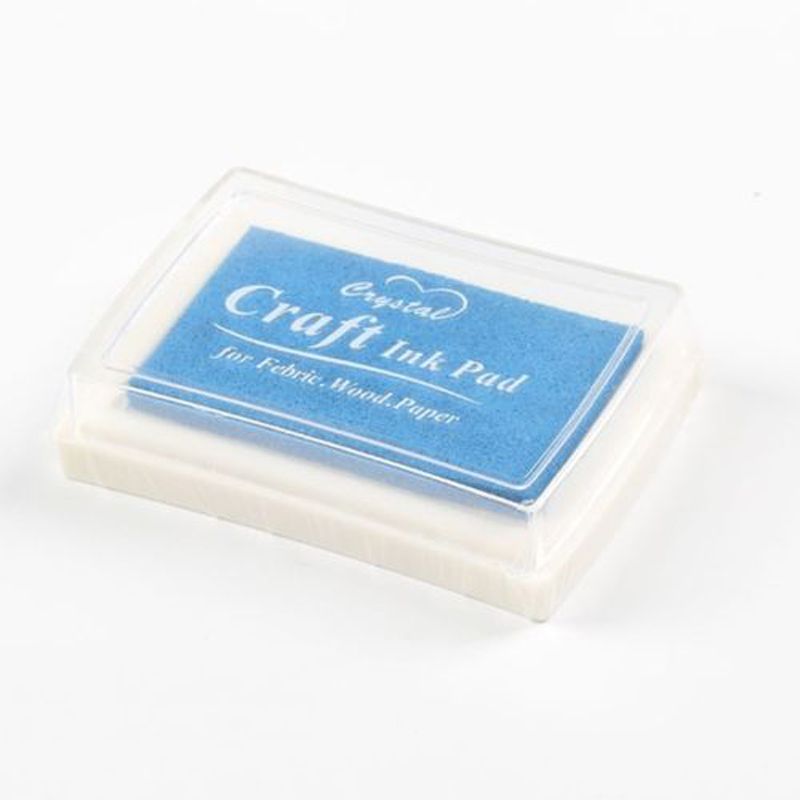 DIY Craft Scrapbooking Stamp Ink Pad Water-Soluble Stamp Pad for Rubber Finger Paint Toy Accessories: 7