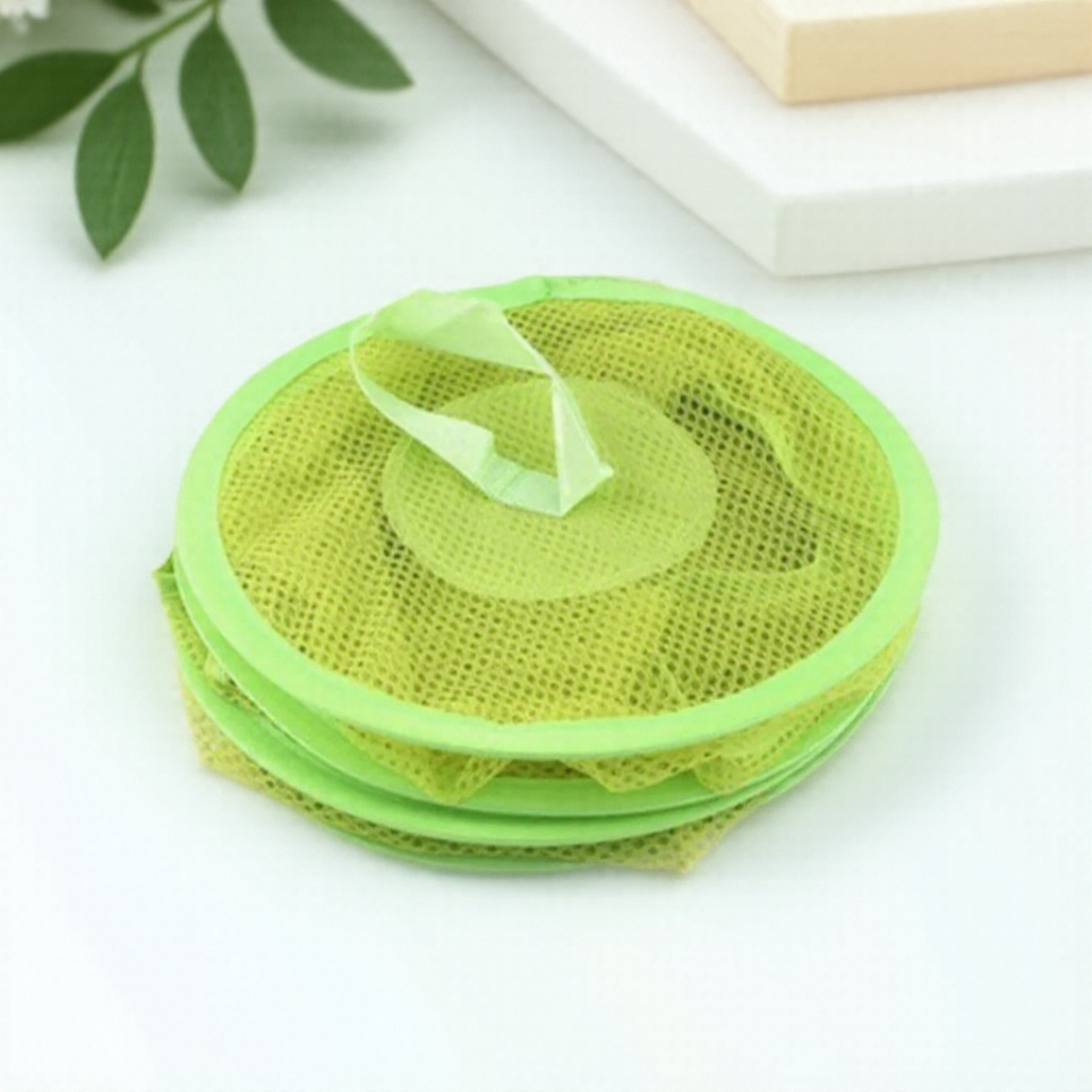Organizador de almacenamiento multicapa, bolsa colgante para juguetes, ropa, armario de pared, cesta, solución de almacenamiento para el hogar: Verde