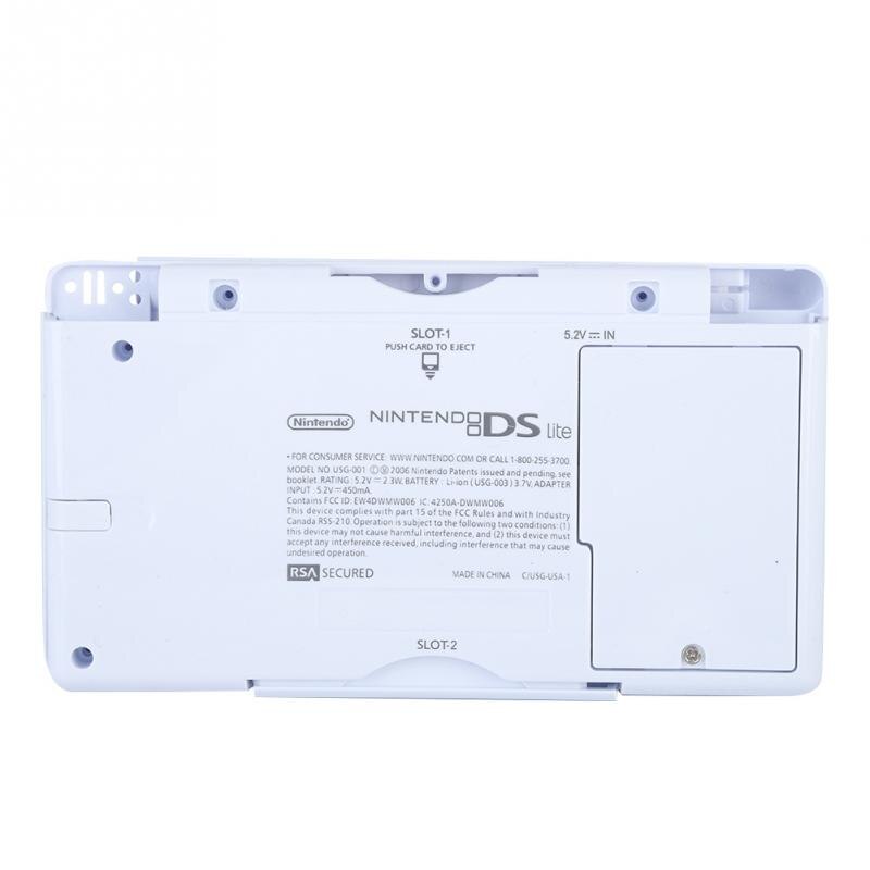 Full Repair Parts For Nintendo DS Lite Replacement Kit Housing Shell Case Games Accessories ABS NDSL: White