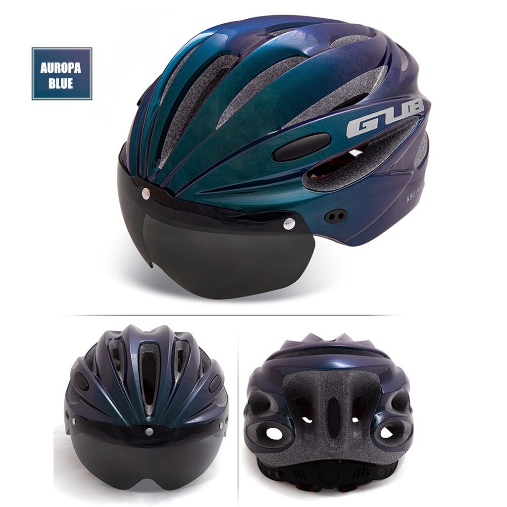 Fietshelm Vrouwen Mannen Verstelbare Ultralight Fiets Helm Bril