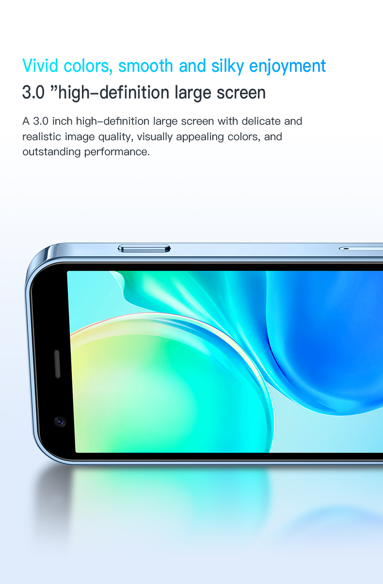 SOYES XS15, das weltweit kleinste Android-Smartphone, das 3-Zoll-Android 8.1-System ist eine kreative Geschenkauswahl für Sicherung-Telefone