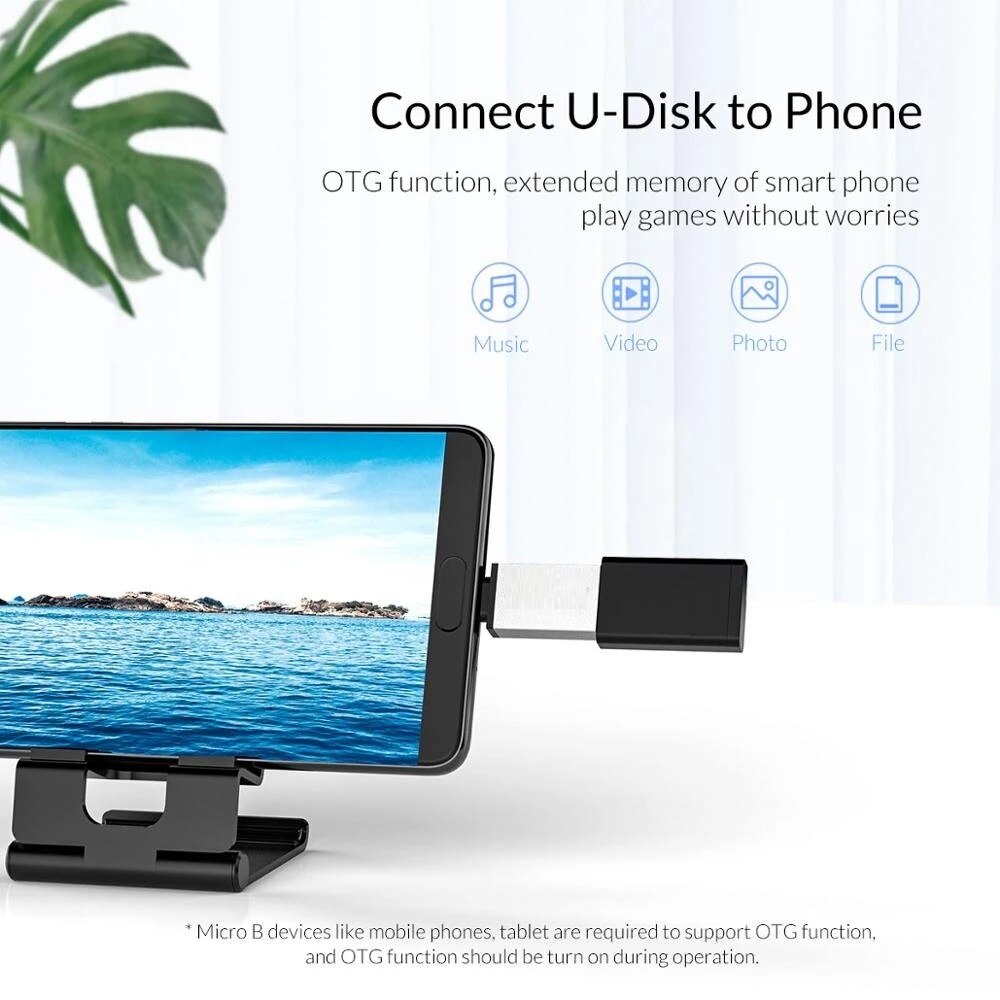 Micro USB to USB Mini OTG Cable Adapter for Samsung Edge J3 J5 J7 Xiaomi Realme Date 30 HTC LG Android Phone