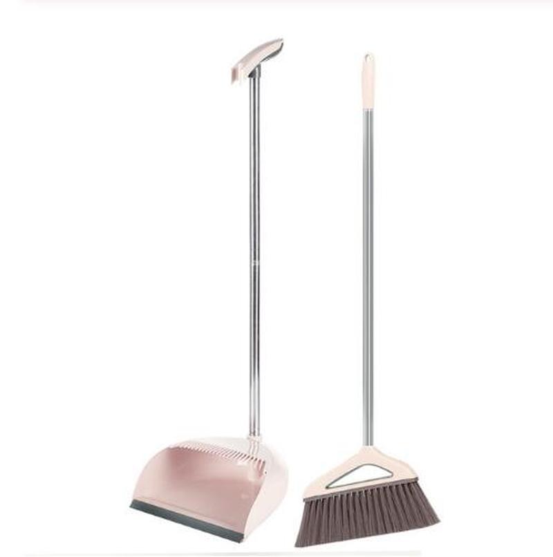 Opvouwbare bezem set plastic PP bezem combinatie familie bont reiniging stofvrij hulpgereedschappen huishoudelijke schoonmaakmiddelen gereedschappen LB827152