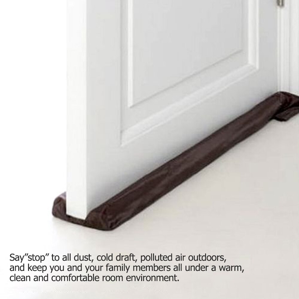 Tochtstopper dubbele deur decoratie beschermer deurstop energiebesparing deurstop tochtwering energiebesparende woning d
