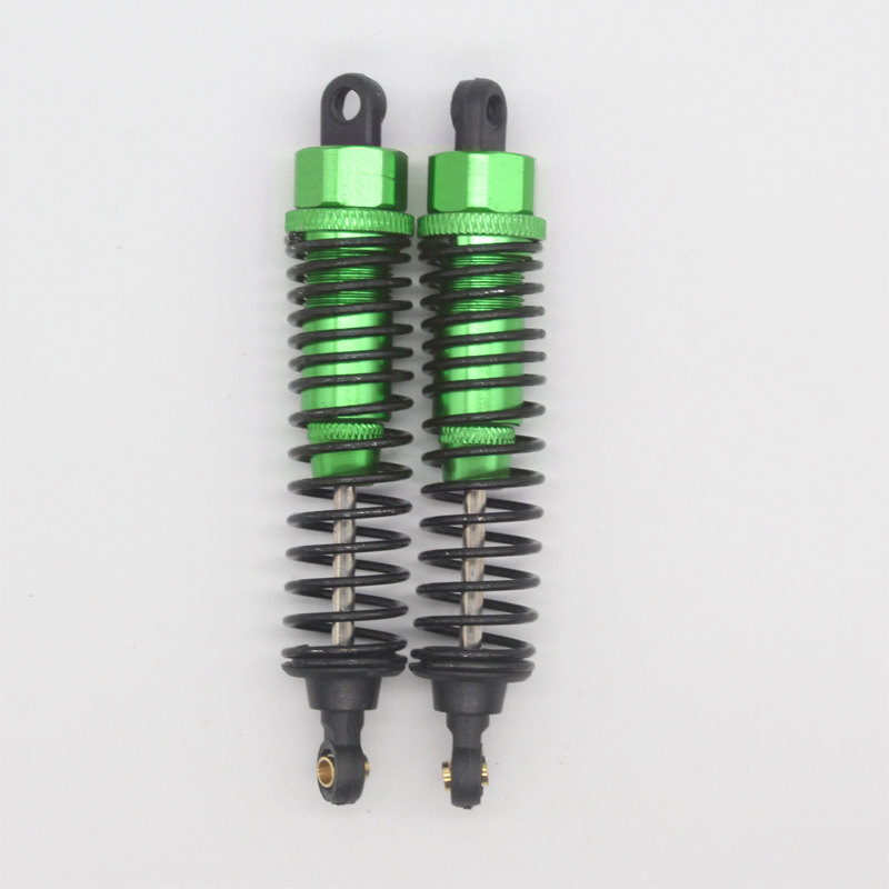 HSP 108004 188004 Amortiguador de aluminio 108mm 08001 08058 1/10 piezas de mejora para Monster Bigfoot Truck 94111 94188 94108: green