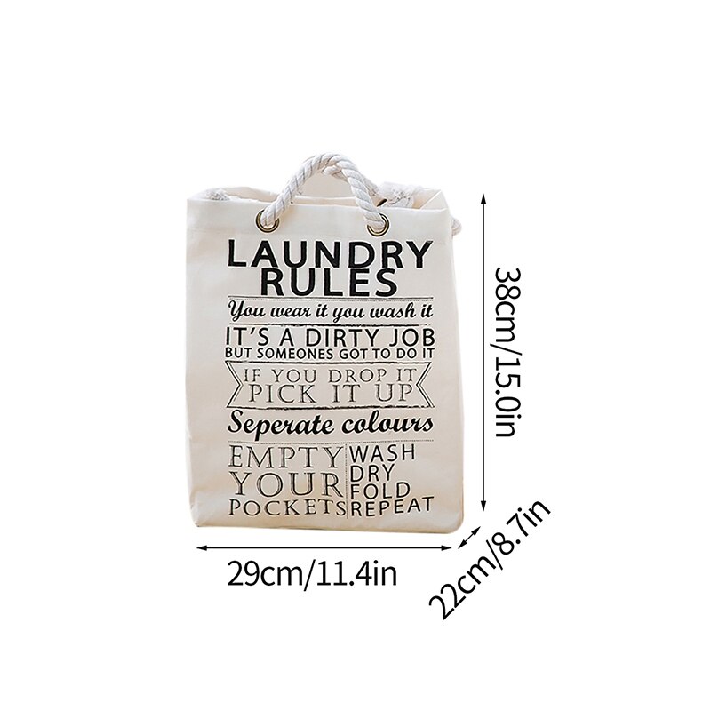 Dirty Clothes Storage Basket Bathroom Laundry Hamper Foldable Toy Storage Bag Cotton Linen Laundry Basket Clothes Organizer: Laundri basket S3  S