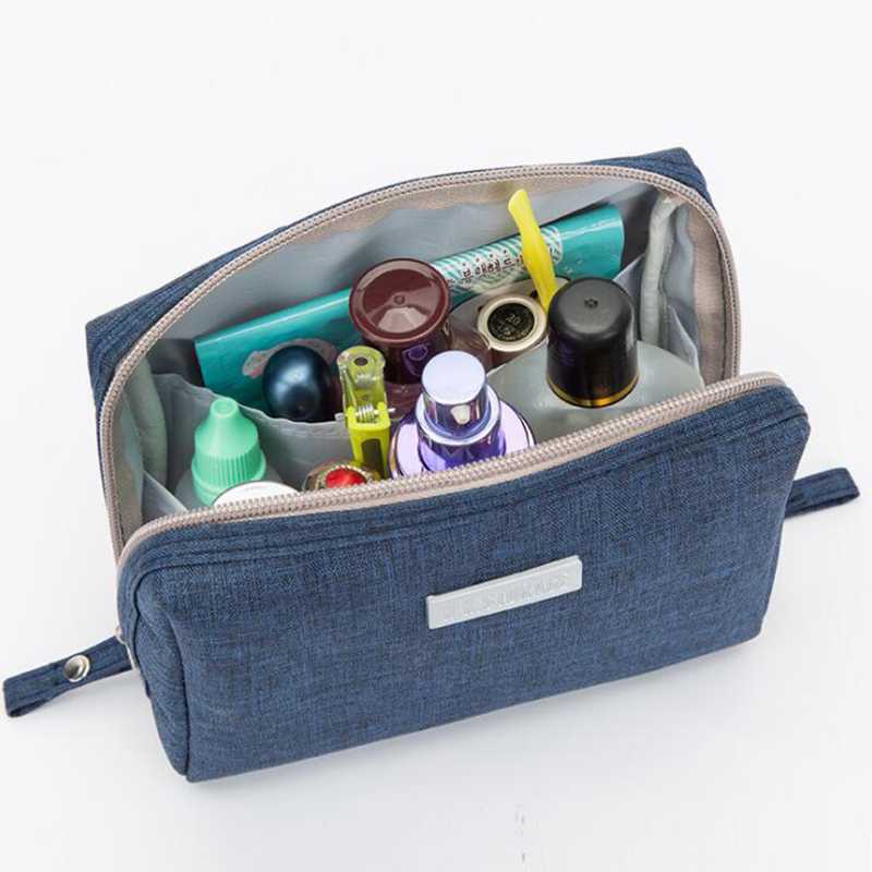 Décontracté voyage femmes sac cosmétique fermeture éclair maquillage fonction étui de maquillage organisateur pochette de rangement toilette beauté lavage Kit sacs de bain