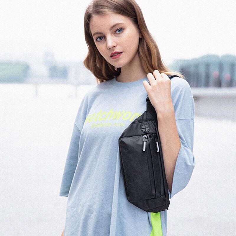 Waterdichte Vrouwen Heuptas Fanny Pack Mode Borst Pakken Outdoor Crossbody Tas Grote Capaciteit Unisex Riem Tassen Hip Taille Packs