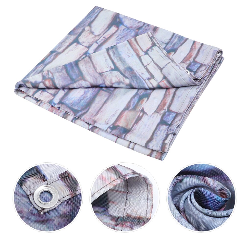 1Pc Tuin Hek Privacy Bescherming Doek Privacy Screen Cover Voor Balkon: As Shown