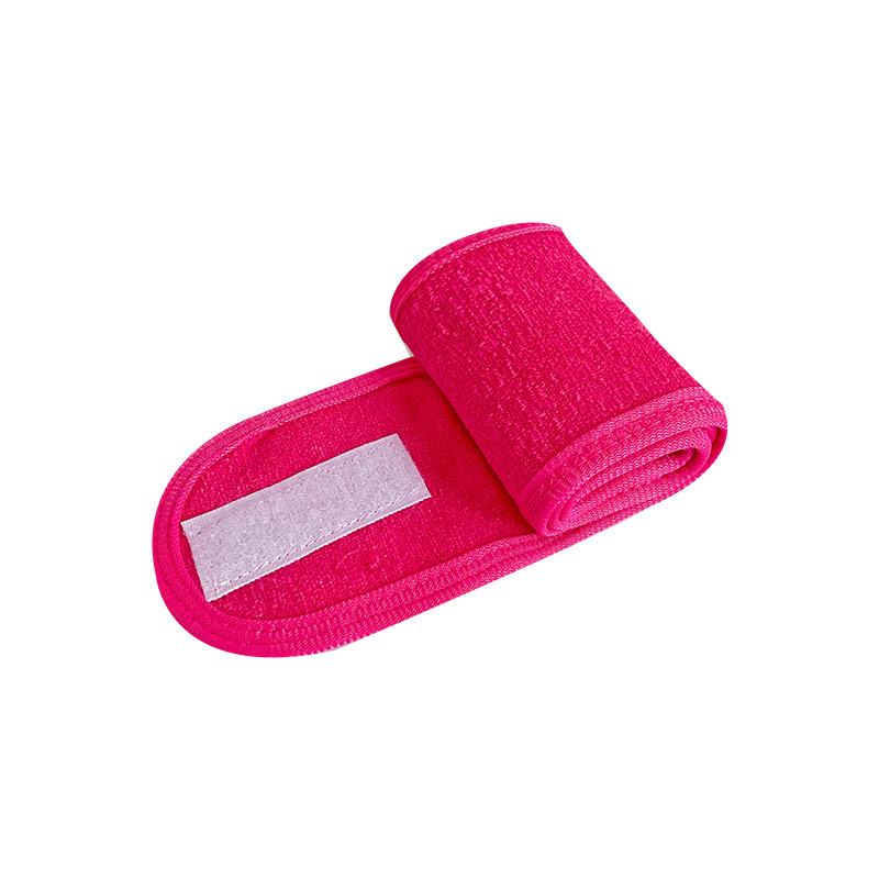 9 colores correas de pelo de Velcro de para mujeres deportes absorbente de sudor transpirable lavado de cara diademas accesorios para el cabello convenientes: Azul cielo