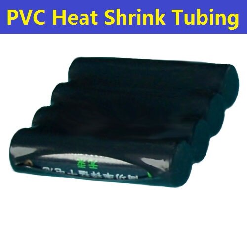 Tubo retráctil de PVC de 55mm de diámetro 35mm (envoltura de batería AAA) de -2 metros