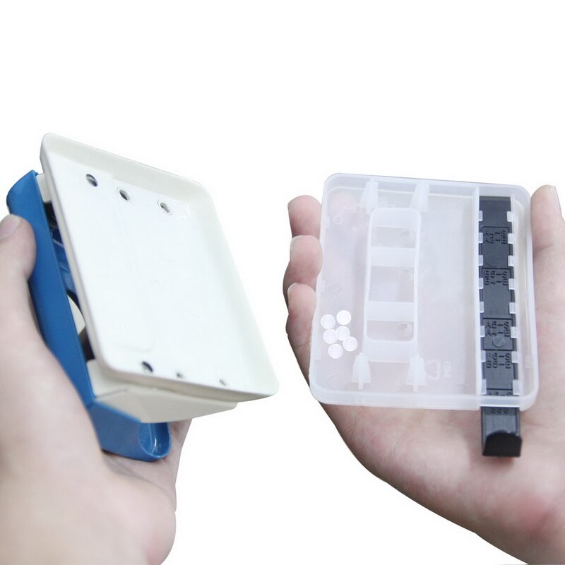 25-sheet Puncher8700A Craft Tool Scrapbook two Hole Loose Leaf Hole Puncher Two Holes Paper Punch School Office Stationery
