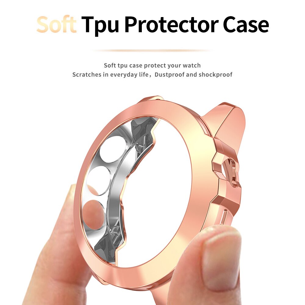 Thin TPU Soft Protector Case for Garmin Fenix 5X Watch Cover Lightweight Bumper for Fenix 5 X Frame Accessories