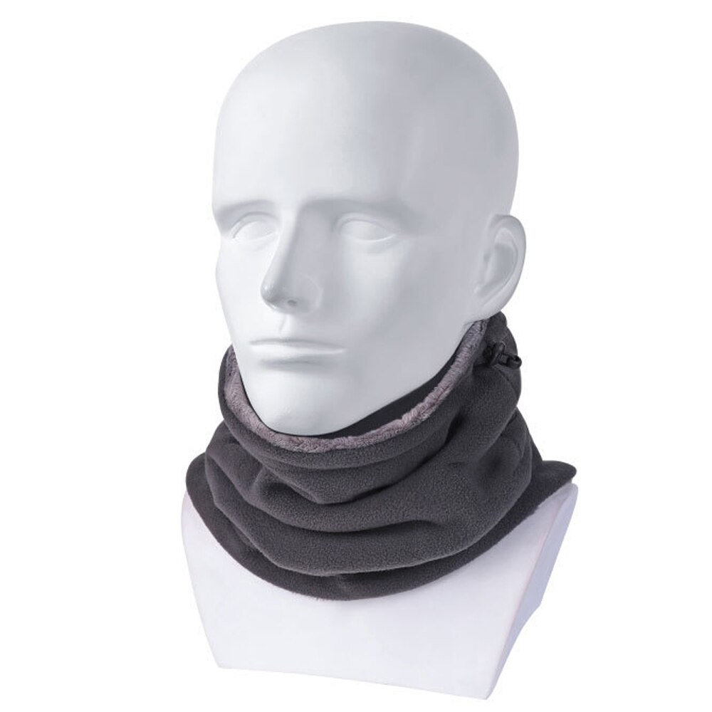 Winter Neck Warmer Thermal Fleece Motorcycle Thick Tube Gaiter Face Scarf Windproof Men Women Bandana Cycling Outdoor Headband