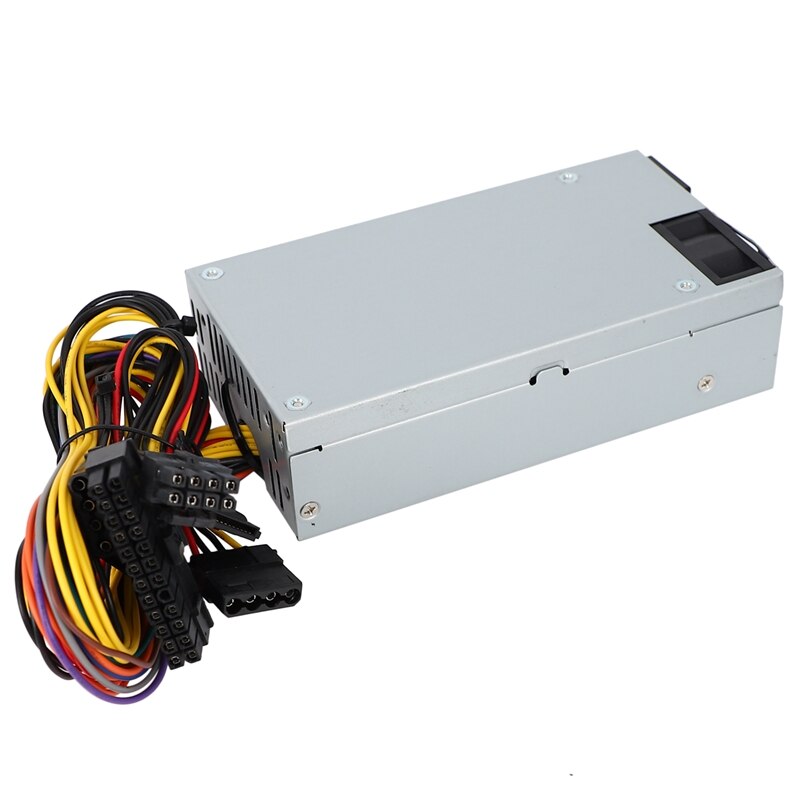 200W IPC Computer Desktop PC Flex Small 1U Chassis Power Desktop Chassis, Suitable for Advertising Queue Machine 100-240V