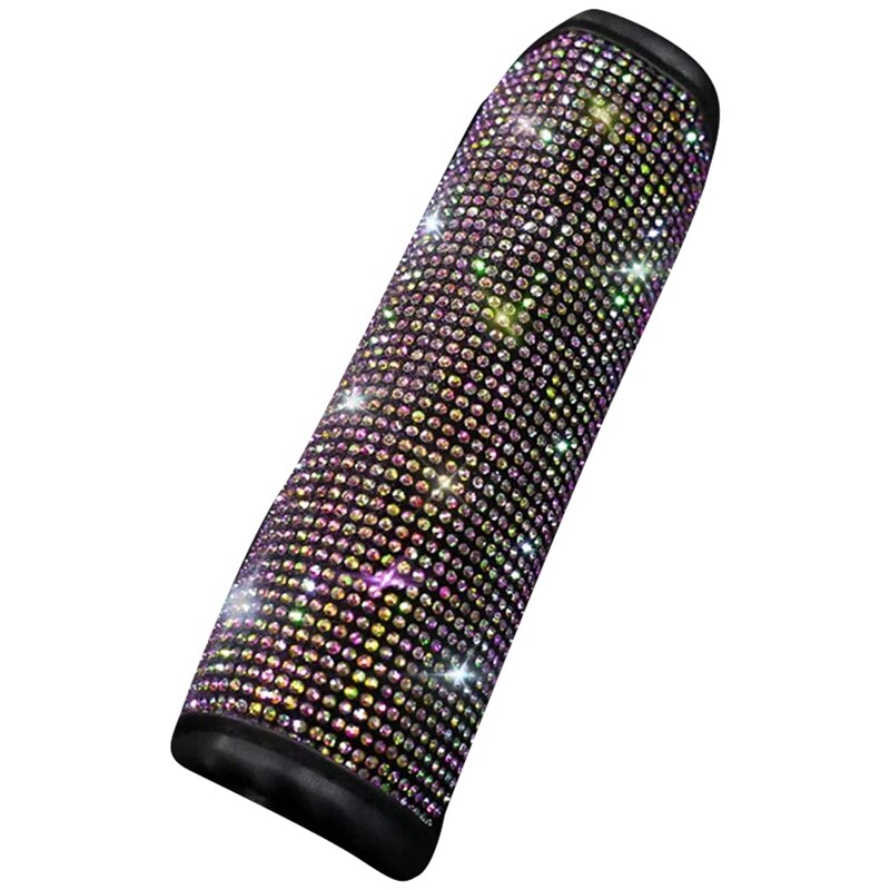 Auto Handrem Cover Kussen Gloss Strass Auto Decoratie Producten Pu Auto Interieur Accessoires