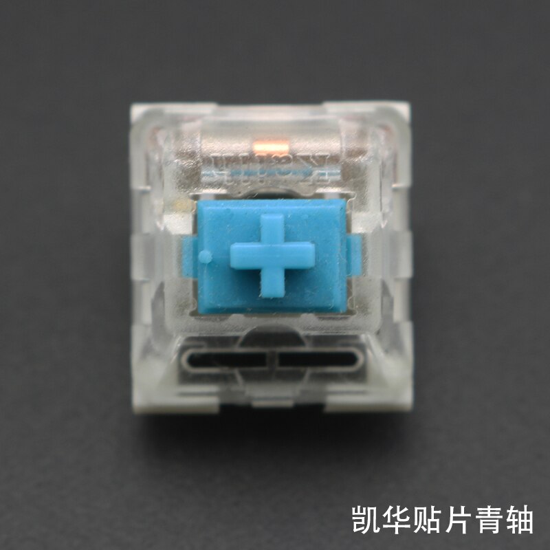 Kailh Mechanical Keyboard Switch RGB SMD Black Red Brown blue Gaming Keyboard DIY Compatible with Cherry MX switch Gateron: Kailh Blue switch / 65PCS
