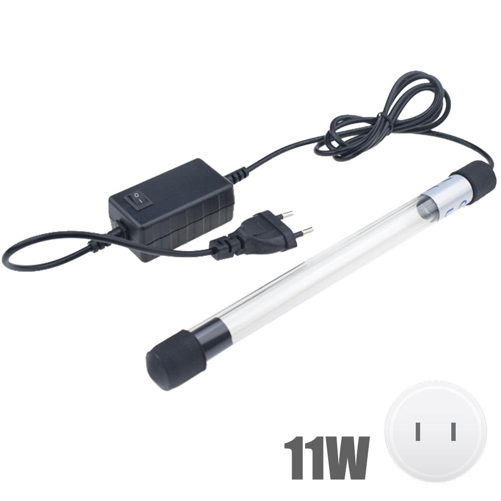 5/7/9/11w nedsenkbare uv-lys til akvarier uvc-sterilisatorlys bakteriedrepende lamper antibakteriell lampe bærbar energisparing