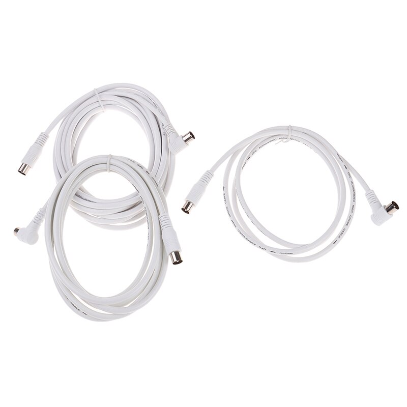 1Pcs 1.5/3/5M 1X TV line Digital Television Cable Tv/m-tv/stb Antenna Digital Video Rf Cable