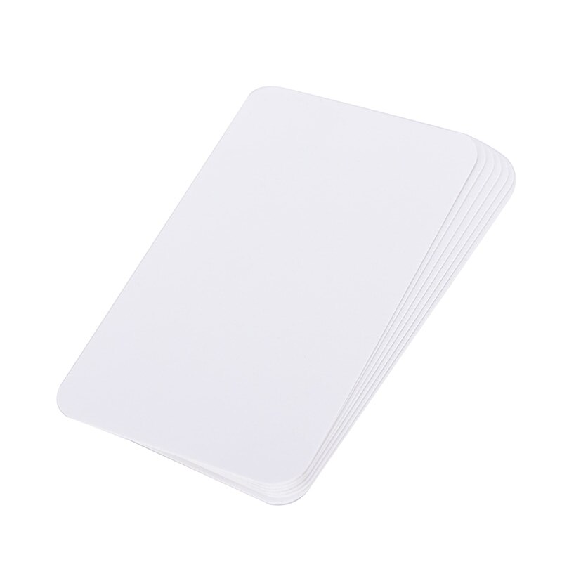 100pcs Blank Trading Business Wood Cards Label Tag Name Card 90 x 53mm DIY