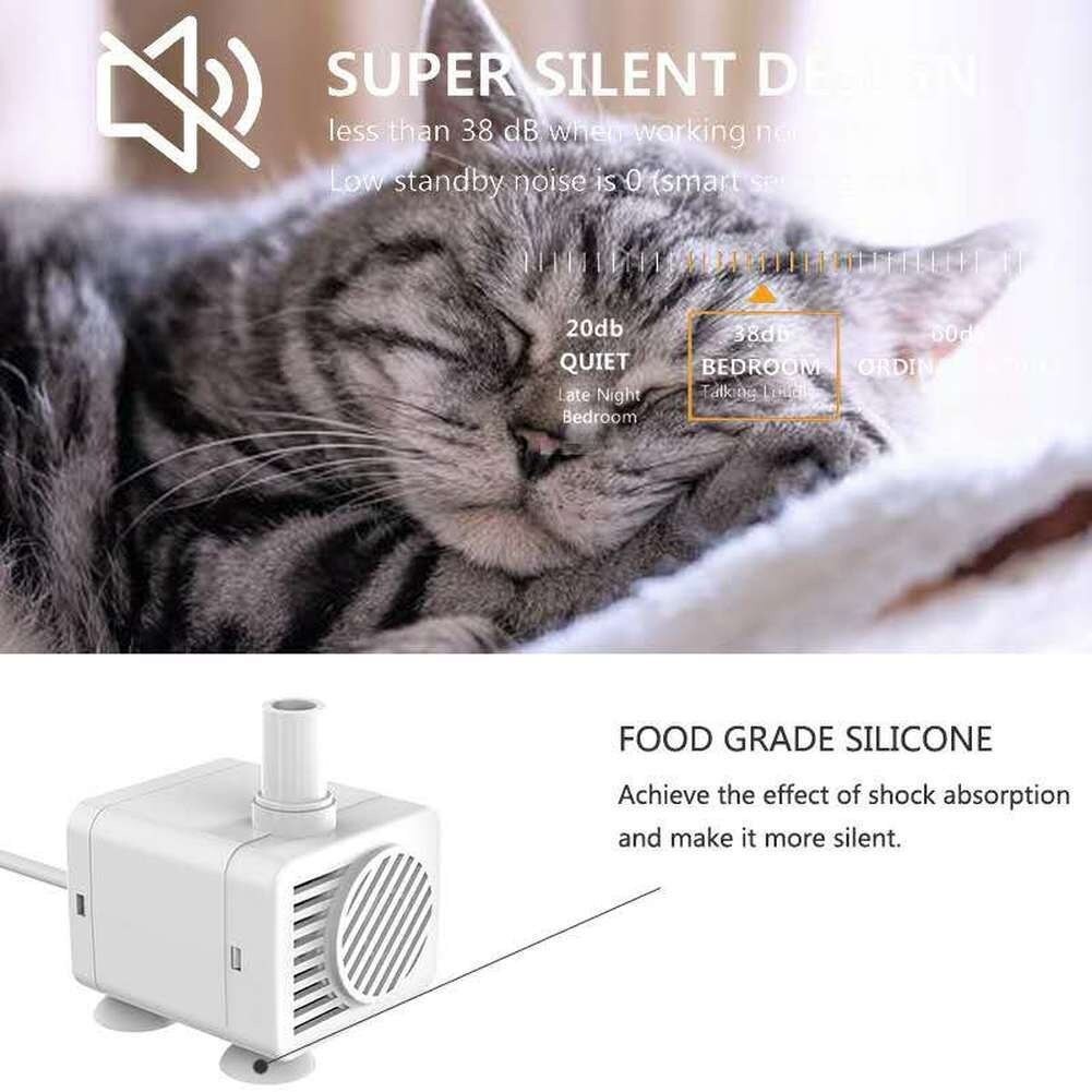 Automatic Cat Water Fountain With Faucet Dog Drinking Dispenser Transparent Drinkers For Cats Pet Drinking Bowl Filter Feeder