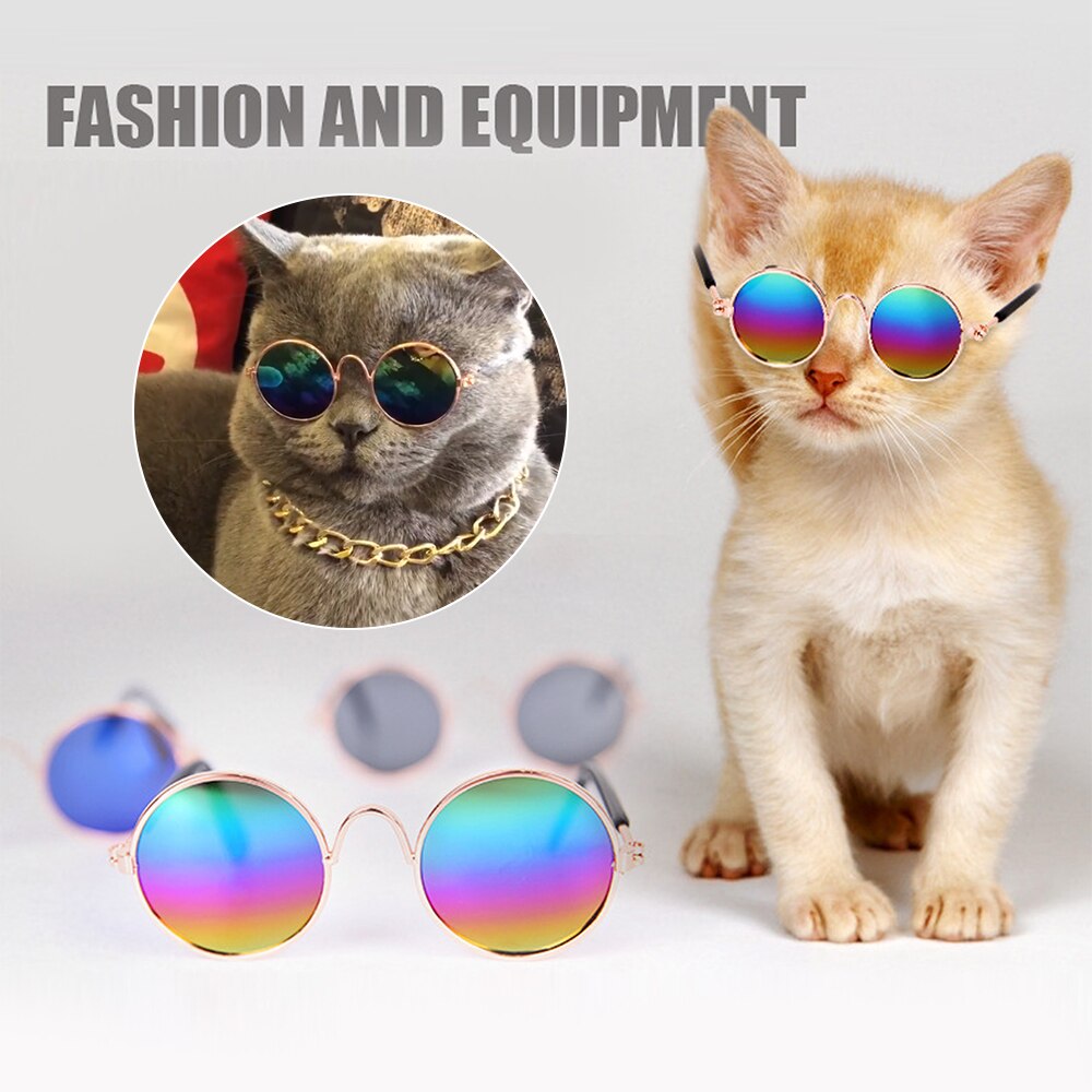 Mooie Pet Bril Kat Glazen Hond Bril Huisdier Producten Voor Kleine Hond Kat Eye-Wear Hond Zonnebril Foto 'S Huisdier accessoires