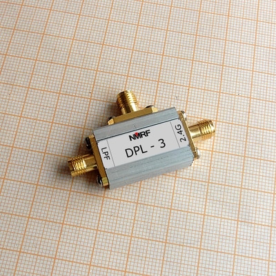 Dpl -3 dc-1.2g och 2.4g duplexfilter, ultralitet, sma-gränssnitt