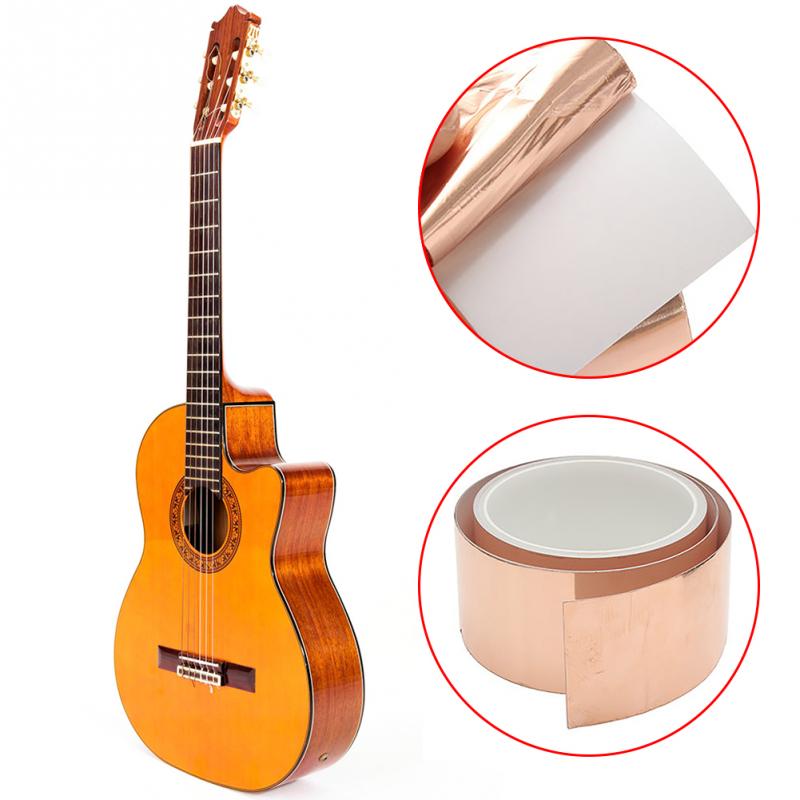 Guitar Copper Foil Electric Guitar EMI Shielding Tape for electronic components Copper trace repair on printed circuit boards