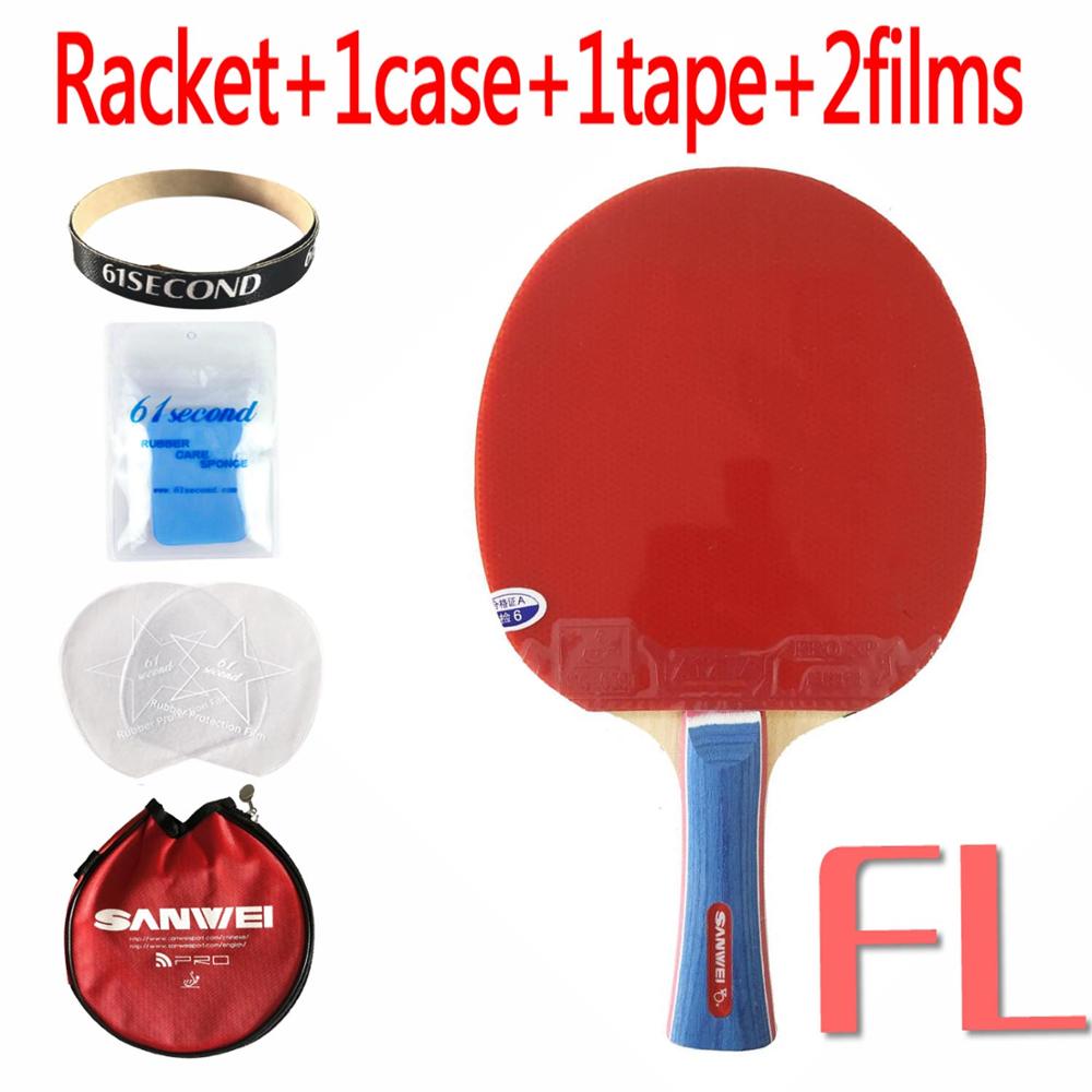 Sanwei M8 Long Shakehand-FL with 2Pieces KTL XP The listing Factory Direct Selling: FL with YM case