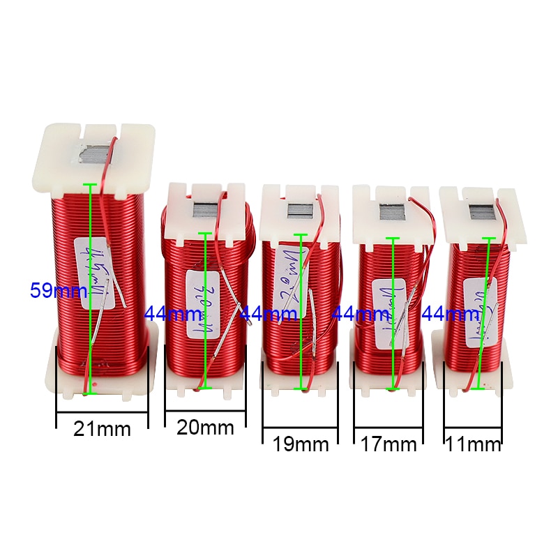 0,8mm Lautsprecher Überkreuzung Induktivität Kupfer 0,5 mh 1,0 mh 2,0 mh 3,0 mh Sauerstoff-freies Kupfer Frequenz Teiler spule 1PC