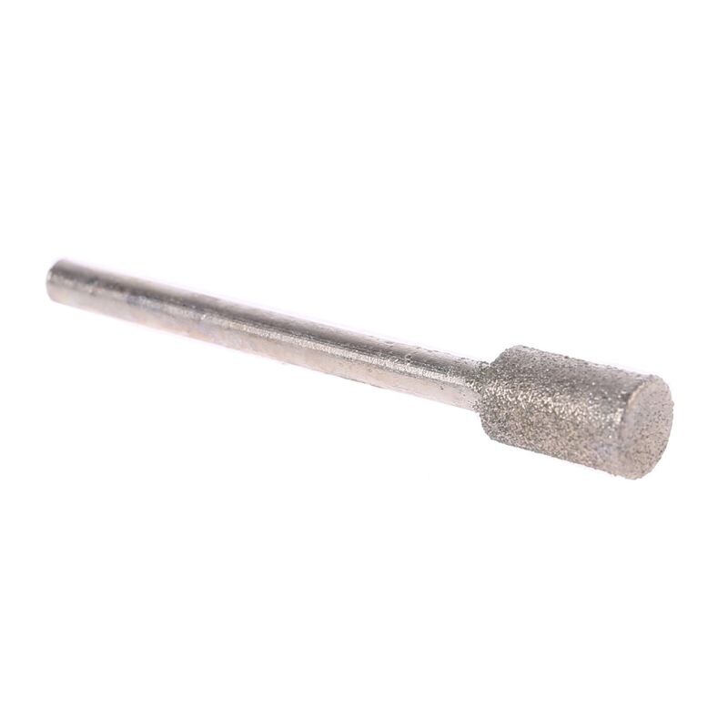 20/Pcs 6X3mm Diamond Rotary Tool Gesinterde Diamant Boren Schurende Slijpen Hoofd Accessoires Diamond Bits