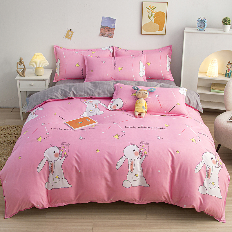 Schattige Panda Beddengoed Set Cartoon Panda Dekbedovertrek Set Voor Jongens Meisjes Kawaii Dier Dekbed Hoes Met 2 Kussenslopen Queen Size