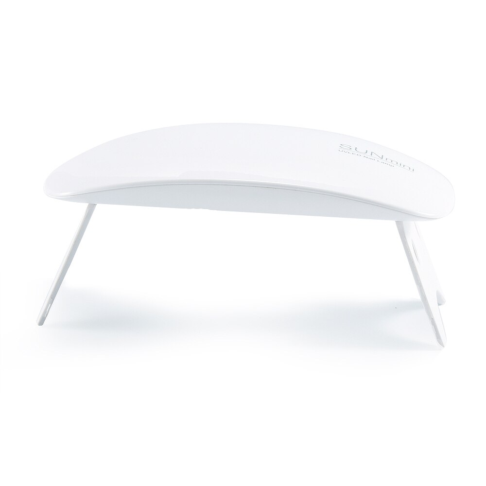 SUNUV SUNmini – lampe à ongles LED UV, Mini sèche-ongles portable pour voyage, câble de Charge USB, minuterie 45s/60s: SUNmini white