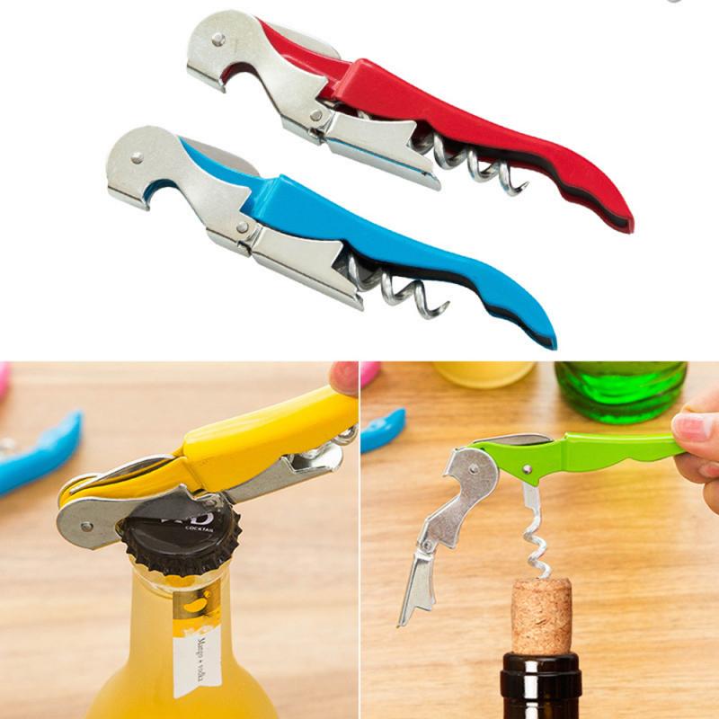 1pcs Portable Opener Cap Launcher Bottle Beer Opener Bar Tool Drink Opening Corkscrew Bottle Lids Remover Kitchen Gadgets