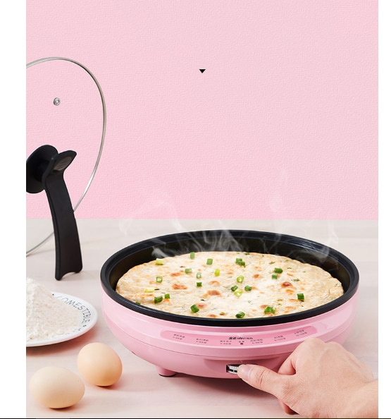Electric Cake maker double side heating electric bake pan non-suspended automatic pancake biscuit making machine