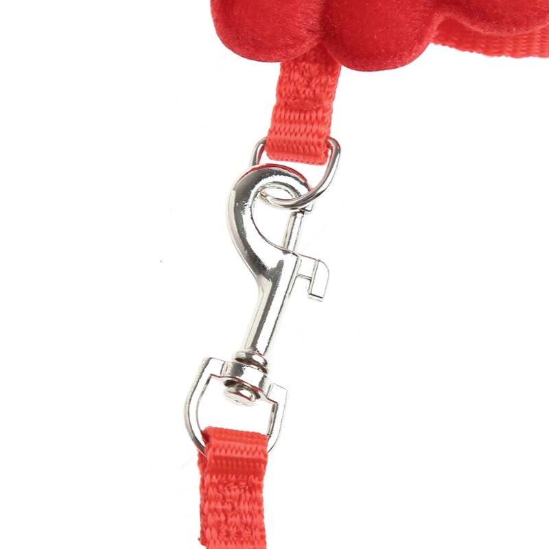 Verstelbare Pet Hoek Wing Konijn Ferret Pig Harness Leash Lead Strap Nylon Leuke X7YD