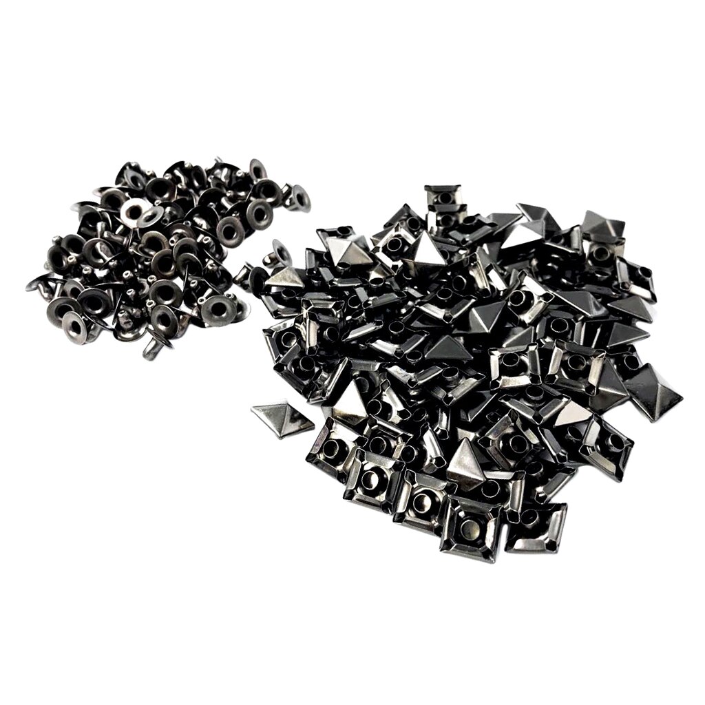 Square Bead Rivet Belt Pyramid For Men and Women Punk