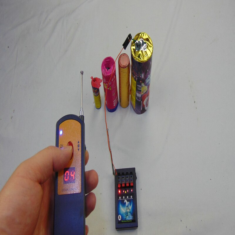 24 sinais fogos de artifício sistema iluminação controle remoto receptor ZY04R-3 máquina casamento sem fio frio led fonte festa palco